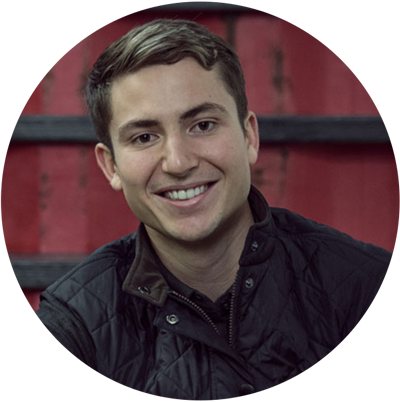 Profile image of a man in a black jacket, Jay Rhind