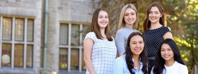 Five Spitz Fellows pictured together