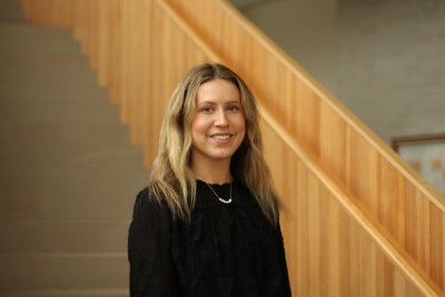 Pictured: Fifth-year BCom student Madeline Rainer